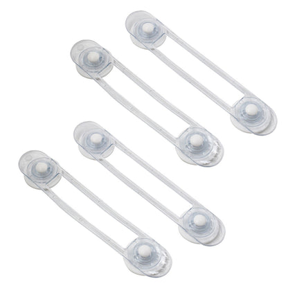 8Pcs Baby Proofing Security Lock Self-Adhesive Cabinet Door Security Locks