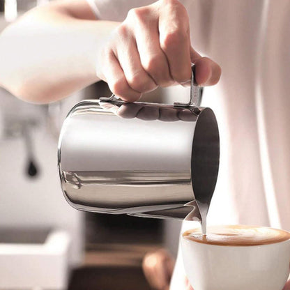 350ml Milk Frothing Pitcher Stainless Steel Milk Frother Cup