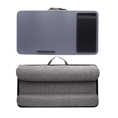 Laptop Lap Desks for Adults Portable Laptop Desk with Mouse Pad and Phone Holder-Grey