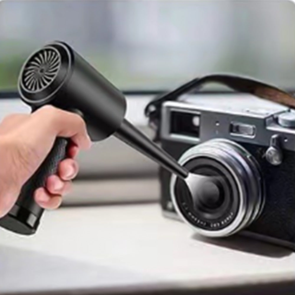 50000RPM Cordless Air Duster Compressed Dust Blower Cleaning with LED Light