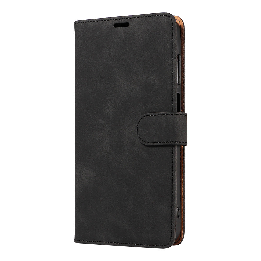 RFID Protective Flip Wallet Case for Samsung A17 A37 and A57 - Black