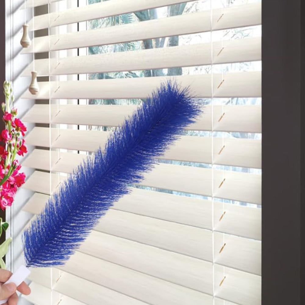 5 PCS Fan Cleaning Brush Set Bendable Fan Cleaner Brushes-Blue