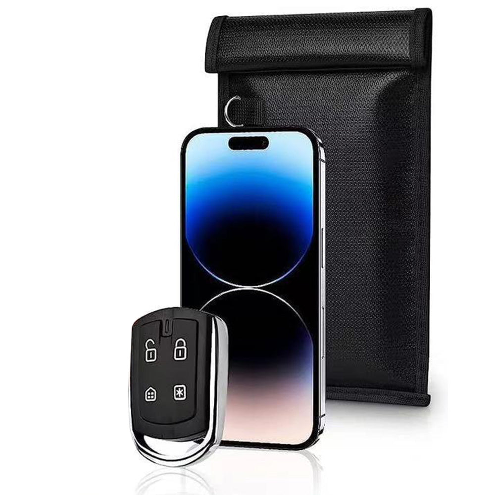 Faraday Pouch Cell Phone Signal Shield Bag Car Key and WiFi RFID Protector Case