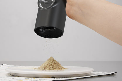 2Pcs Electric Salt And Pepper Grinder Set Automatic Salt Pepper Grinder Mill