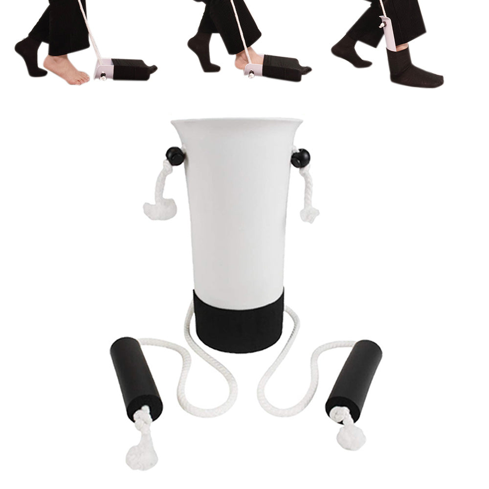 3Pcs Set Hip Replacement Recovery Tools-Sock Aid Long Handle Shoe Horn Telescoping Grabber Reacher Kit