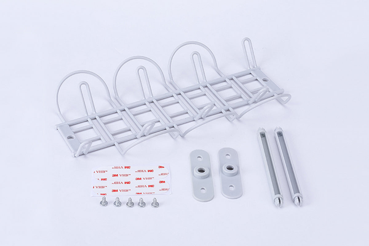2Pcs Large Space Desk Cable Management Cord Organizer For Home Office