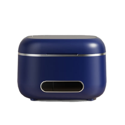 Portable Ultrasonic Retainer Cleaner Dental Appliance Cleaning Machine -Blue