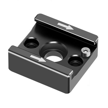 Cold Shoe Mount Adapter with 1/4 inch Thread Hole Cold Shoe Bracket for Camera DSLR Flash LED Light Monitor