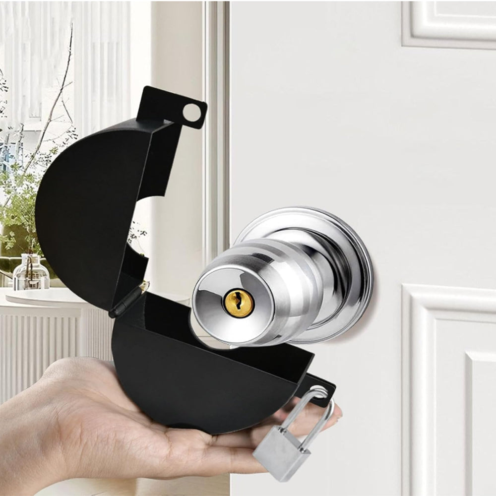 Door Knob Lockout Device Door Handle Lock Cover to Disable The Doorknob/Faucet/Valve