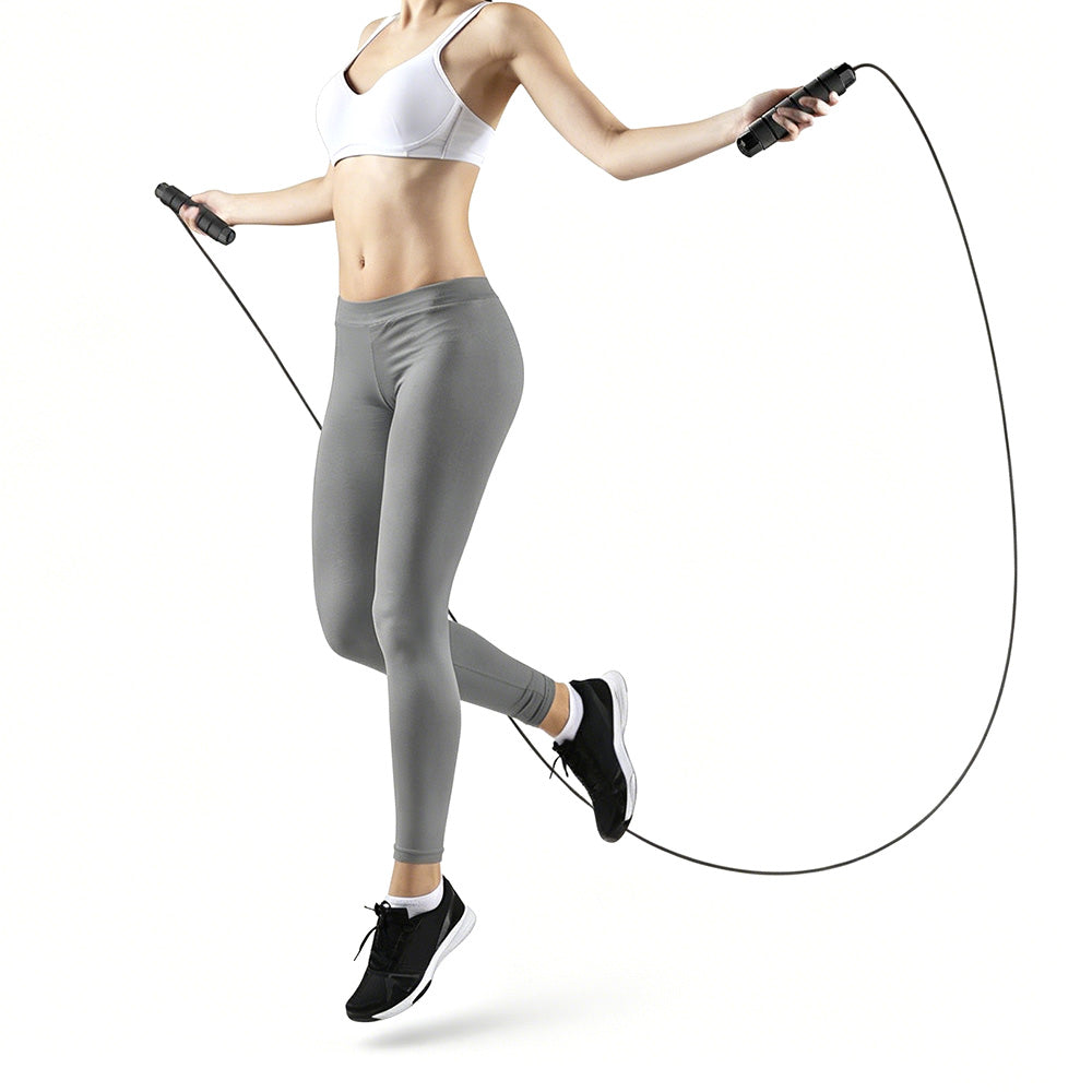 3 Pcs Adjustable Speed Jump Rope with Ball Bearing Foam Handles