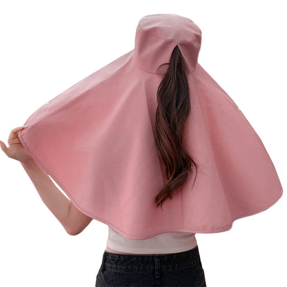 Sun Hats Wide Brim Fishing Hat UV Protection Bucket Hats Pink