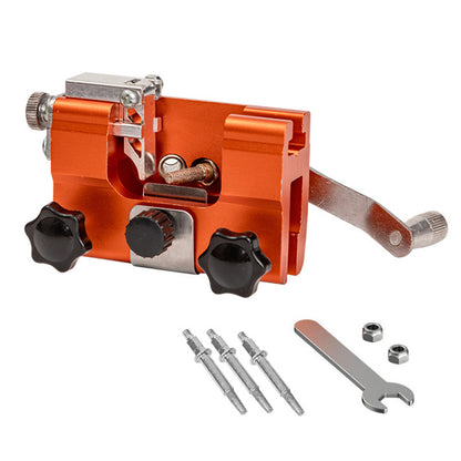 Portable Hand Crank Chainsaw Chain Sharpening Tool Set With 3 Grinding Heads