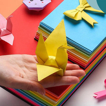 50 Sheets A4 Coloured Origami Paper 21x29cm DIY Craft Paper