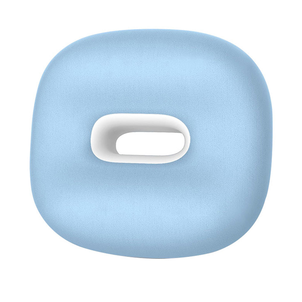 Knee Pillow with Ice Silk Pillowcase Leg Support Pillow with Elastic Strap for Side Sleeping