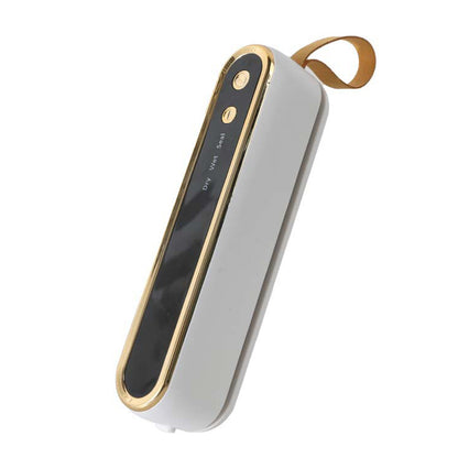 Cordless Portable Mini Vacuum Sealer Machine-White
