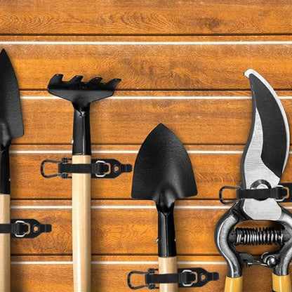 8 Pack Tool Mount Brackets Zinc Alloy Holder For Roof Rack Garage