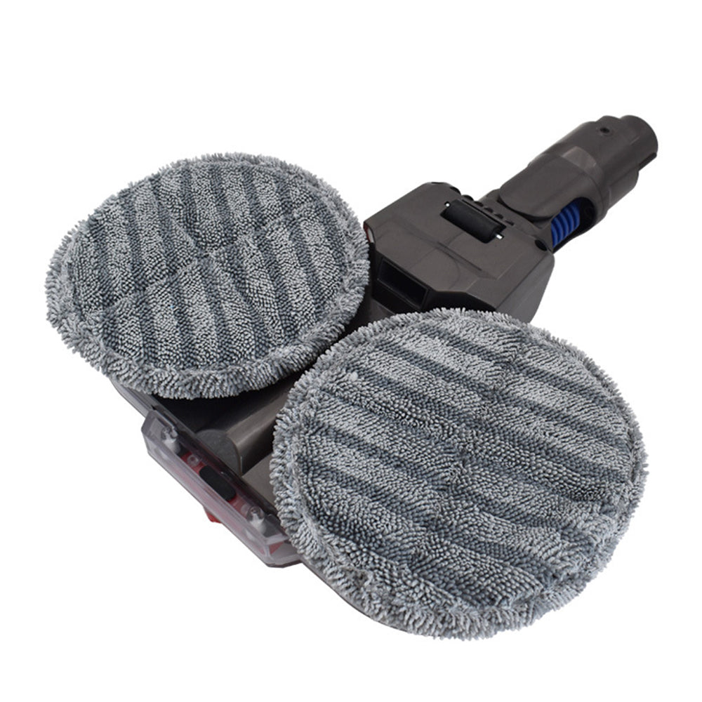 Mop Head with Detachable Water Tank and 6 Reusable Mop Pads for Dyson V7 V8 V10 V11 Vacuum Cleaners