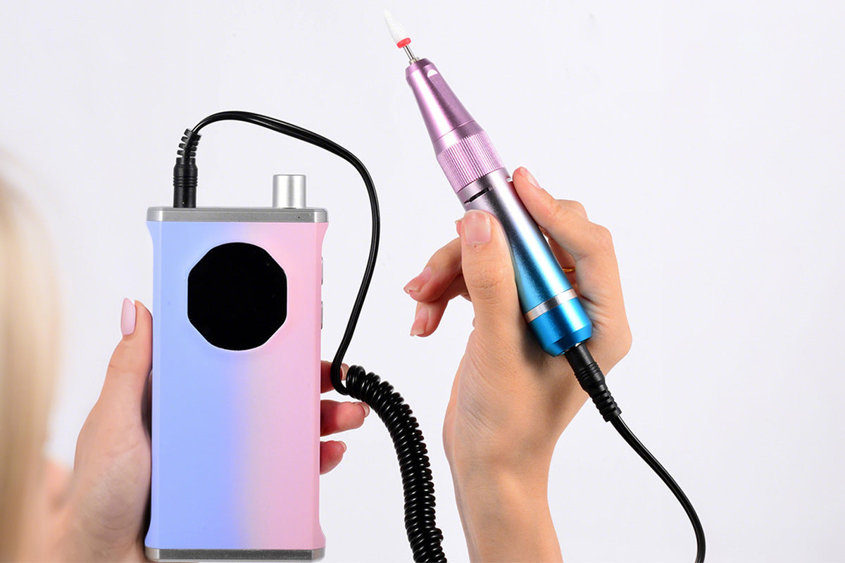 Nail Drill Electric Nail File for Acrylic Gel Nails Polishing Removing