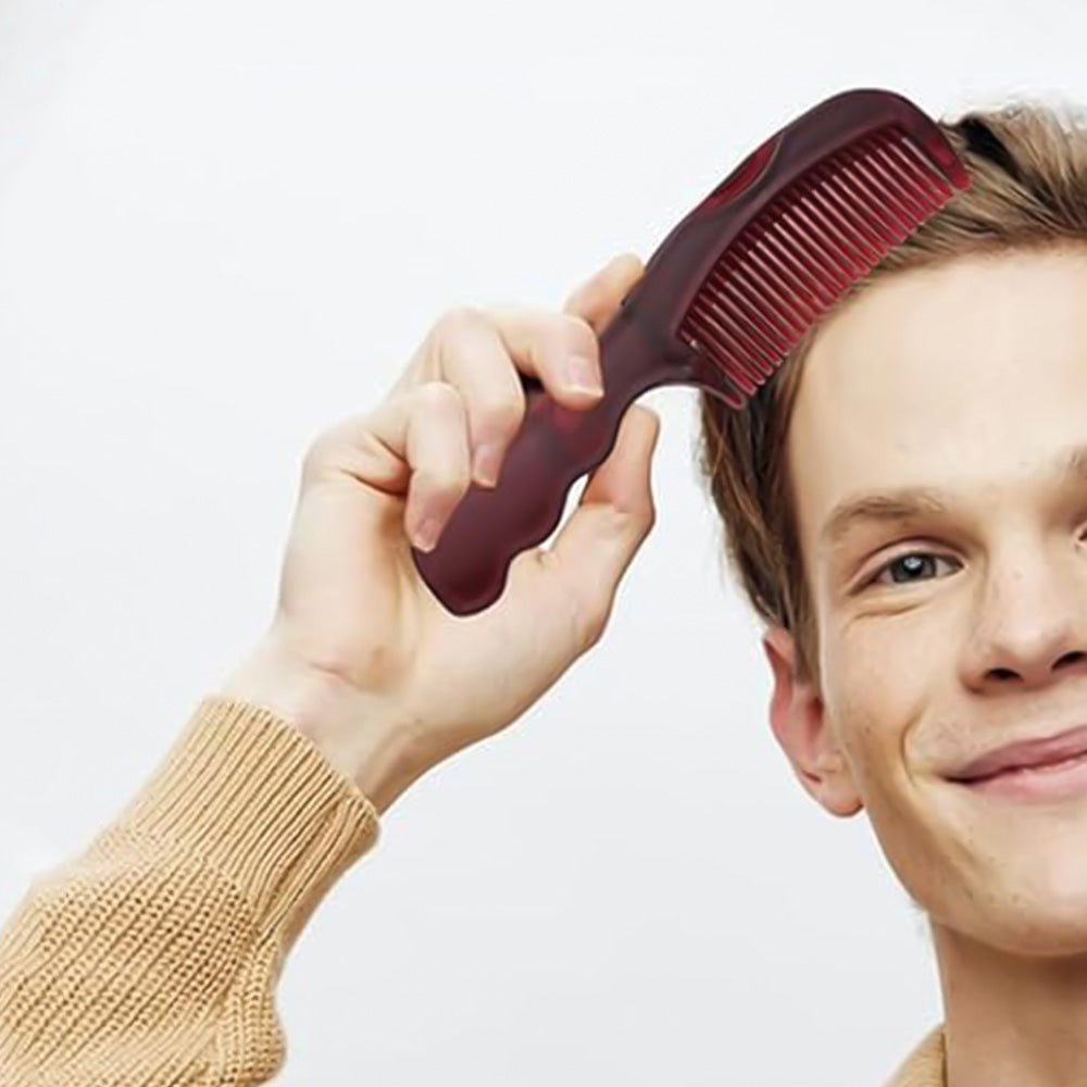 Deshedding Comb and Flea Comb Set Dandruff Remover Scalp Sweep Brush Set