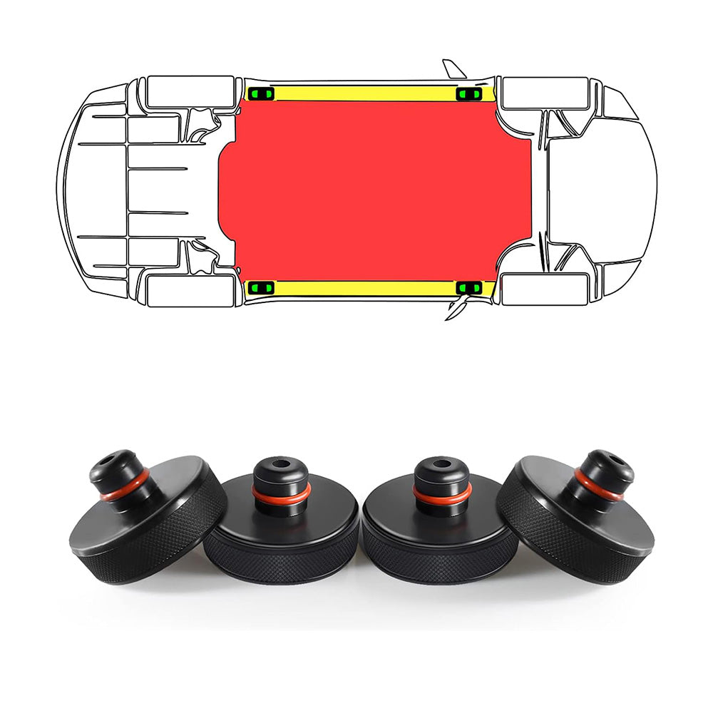 4Pcs Jack Pads for Tesla Model 3/X/Y Rubber Lift Pucks