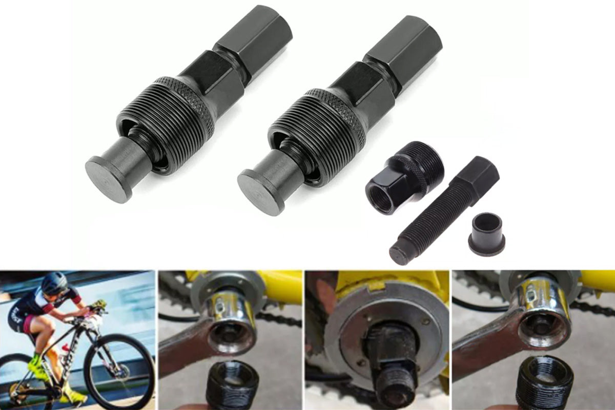 4Pcs Bicycle Crank Puller Bike Crankset Crank Arm Puller Compact Crank Remover Repair Maintenance Remover For Bikes