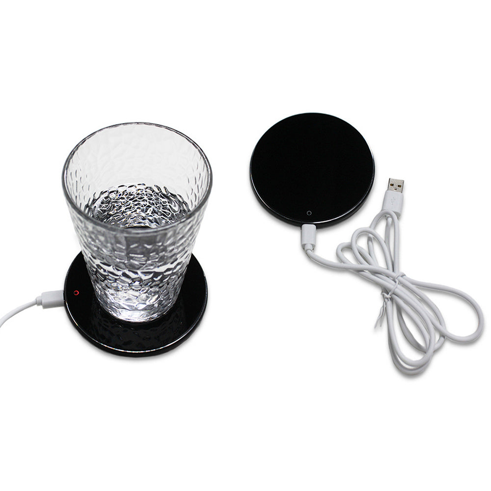 Electric Coffee Mug Warmer Pad USB Tea Beverage Heating Plate Desktop Cup Pad