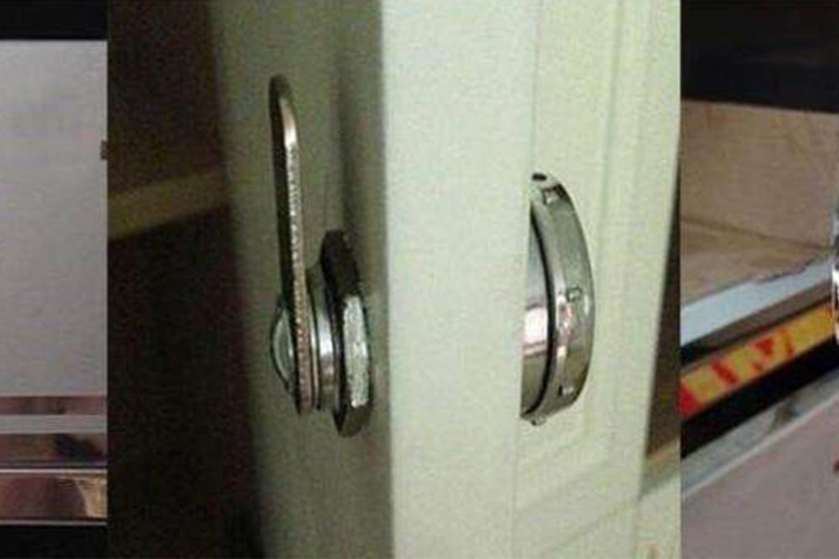 2 Piece 3 Digital Code Combination Cam-Lock - Silver