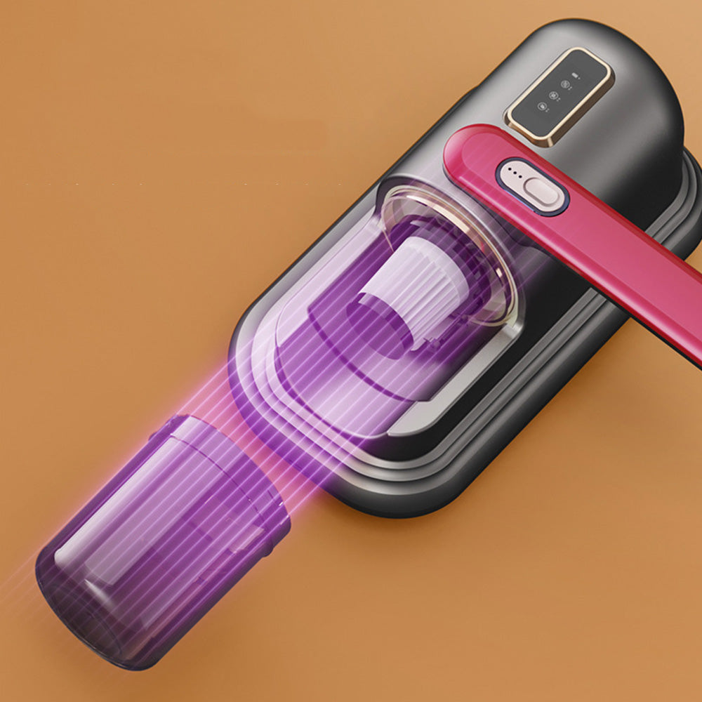 8000Pa Wireless UV Dust Mite Remover Cordless Bed Vacuum Cleaner for Bed and Sofa