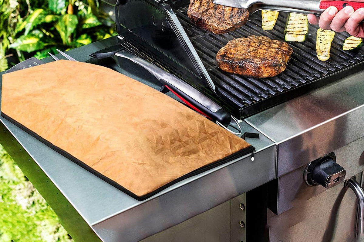 2Pcs Reusable Zippered Large Capacity BBQ Meat Resting Blanket
