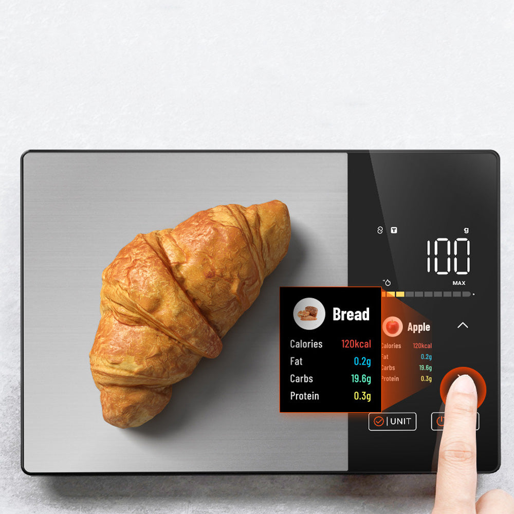 Smart Kitchen Scale with Bluetooth App Nutrition Tracker High Precision Food Scale