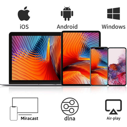 Wireless Display Adapter WiFi 1080P Mobile Screen Mirroring Receiver Dongle for iPhone