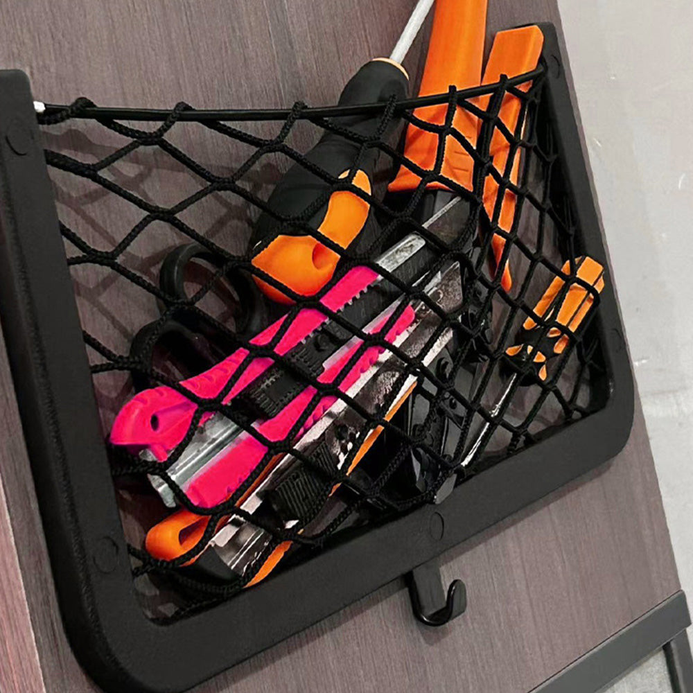 Car Storage Net Pocket Organizer Elastic Vehicle Interior Storage