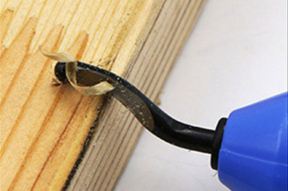 2Pcs Pocket Deburring Tool 365 Degree Swivel Head with Replacement Blades Tools for Bosch