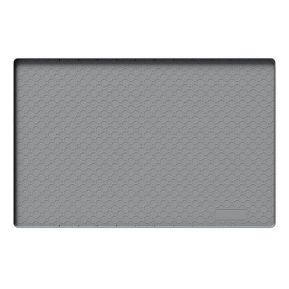Silicone Under Sink Mat with Raised Edge - Grey