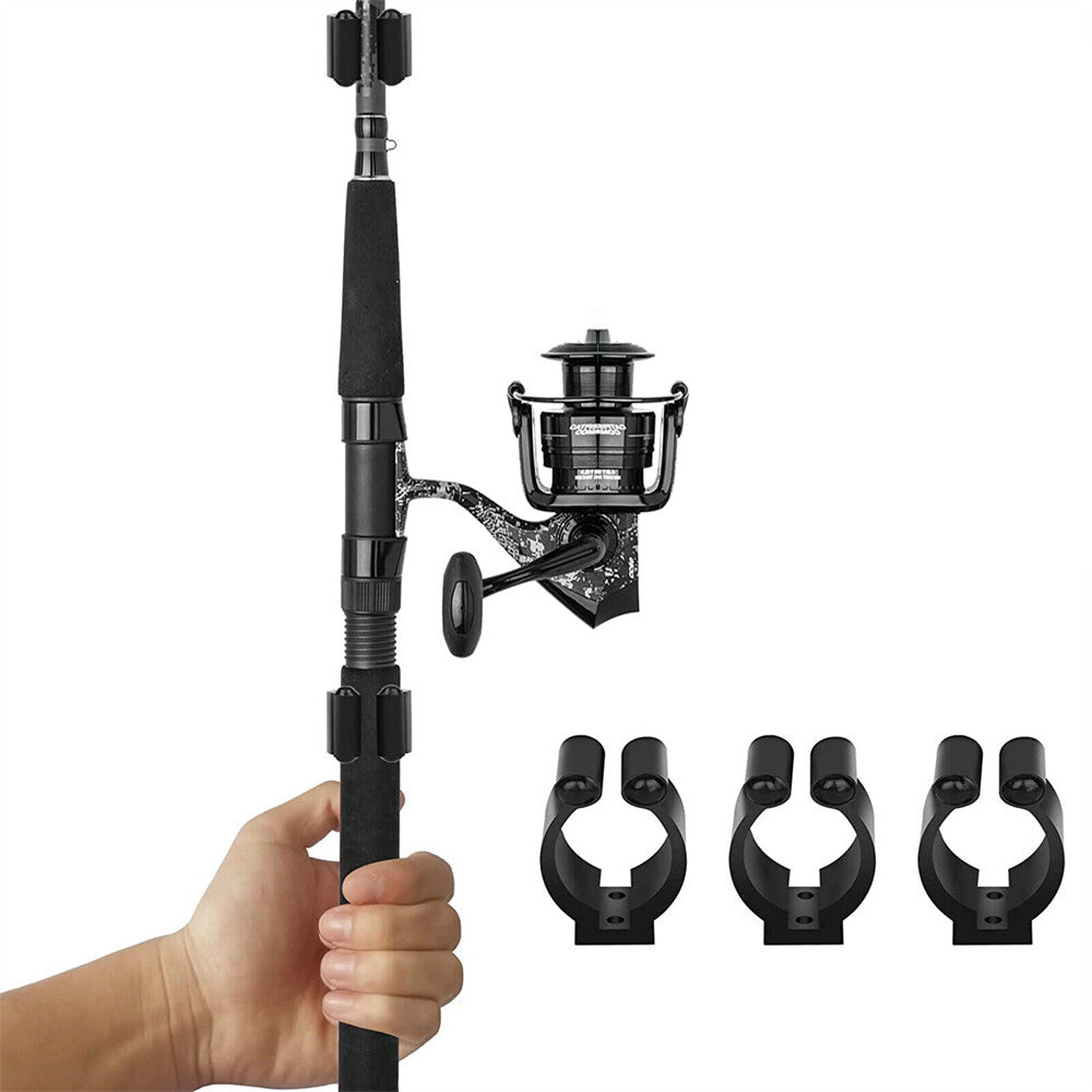 40 Piece Fishing Pole Rod Holder Clips
