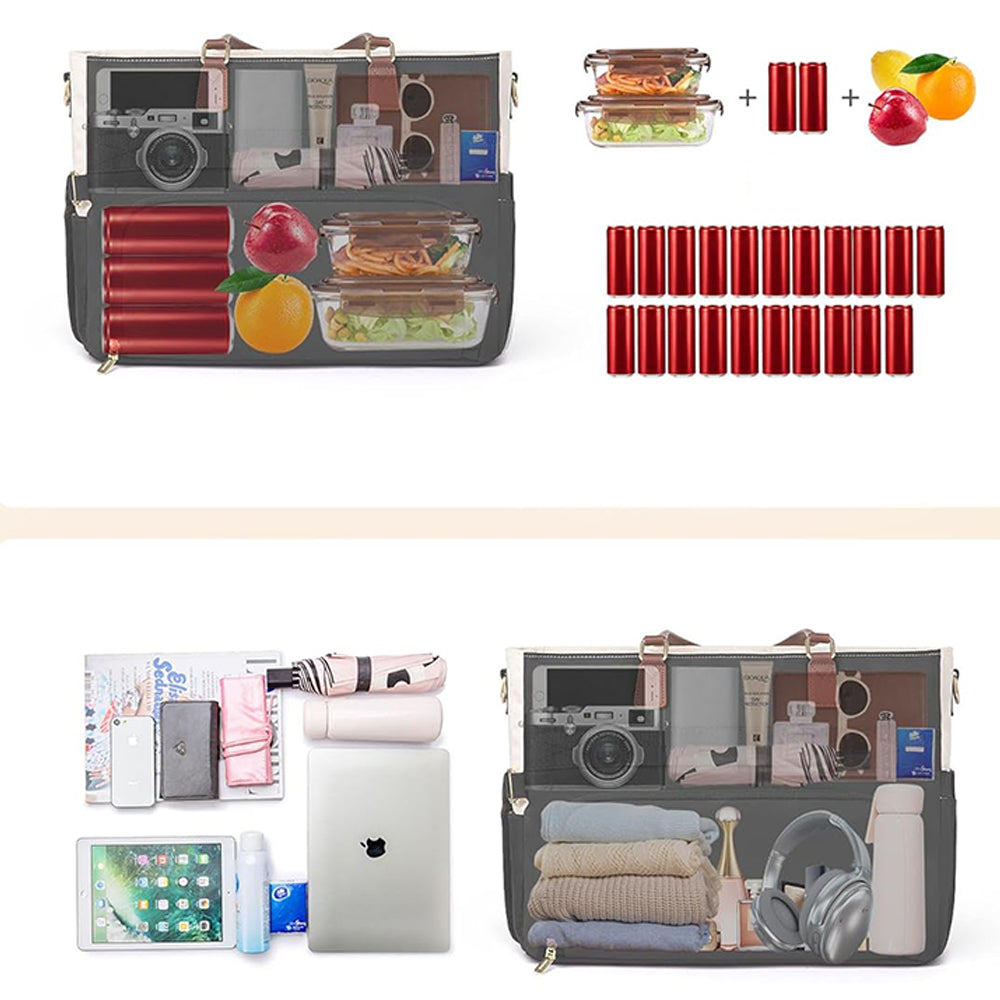 Insulated Tote Bag Laptop Lunch Bag