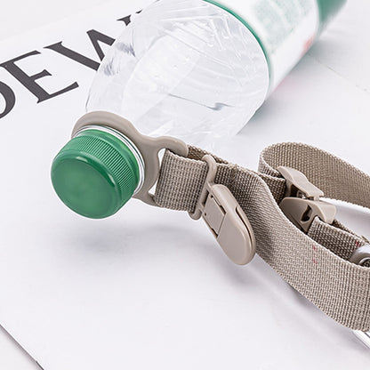4Piece Luggage Straps with Clips and Silicone Cup Holder