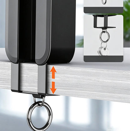 3 in 1 Double Sided Foldable Phone Stand Gym Clamp and Tripod Mount