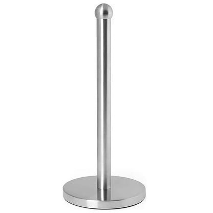 Stainless Steel Countertop Paper Towel Holder - Round Base Round Top