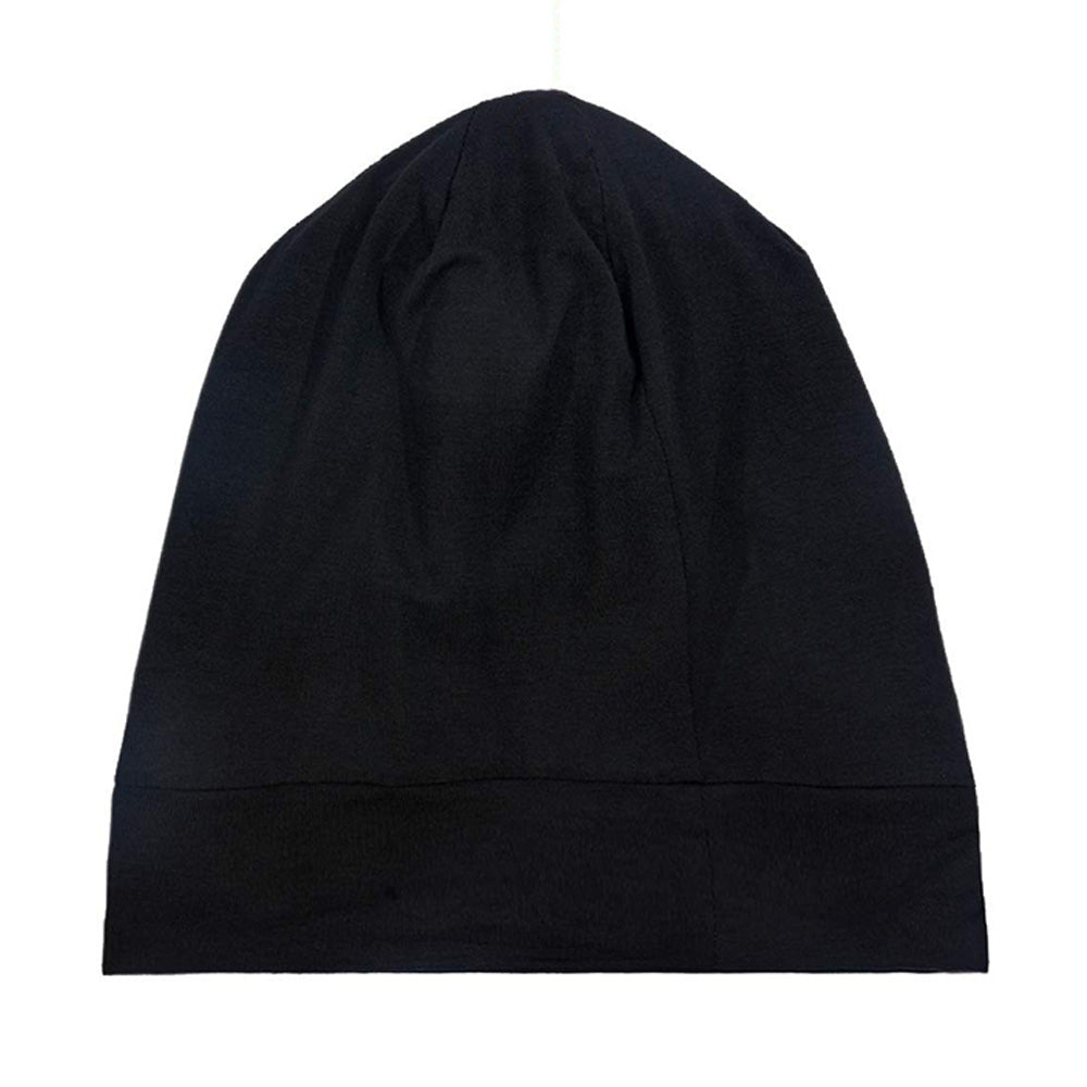 Adjustable Double Layer Hair Cap-Black
