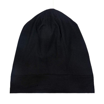 Adjustable Double Layer Hair Cap-Black