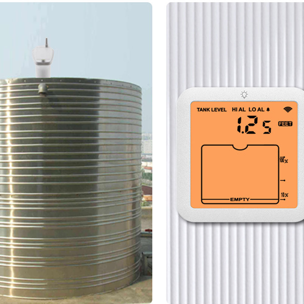 Ultrasonic Water Tank Level Meter