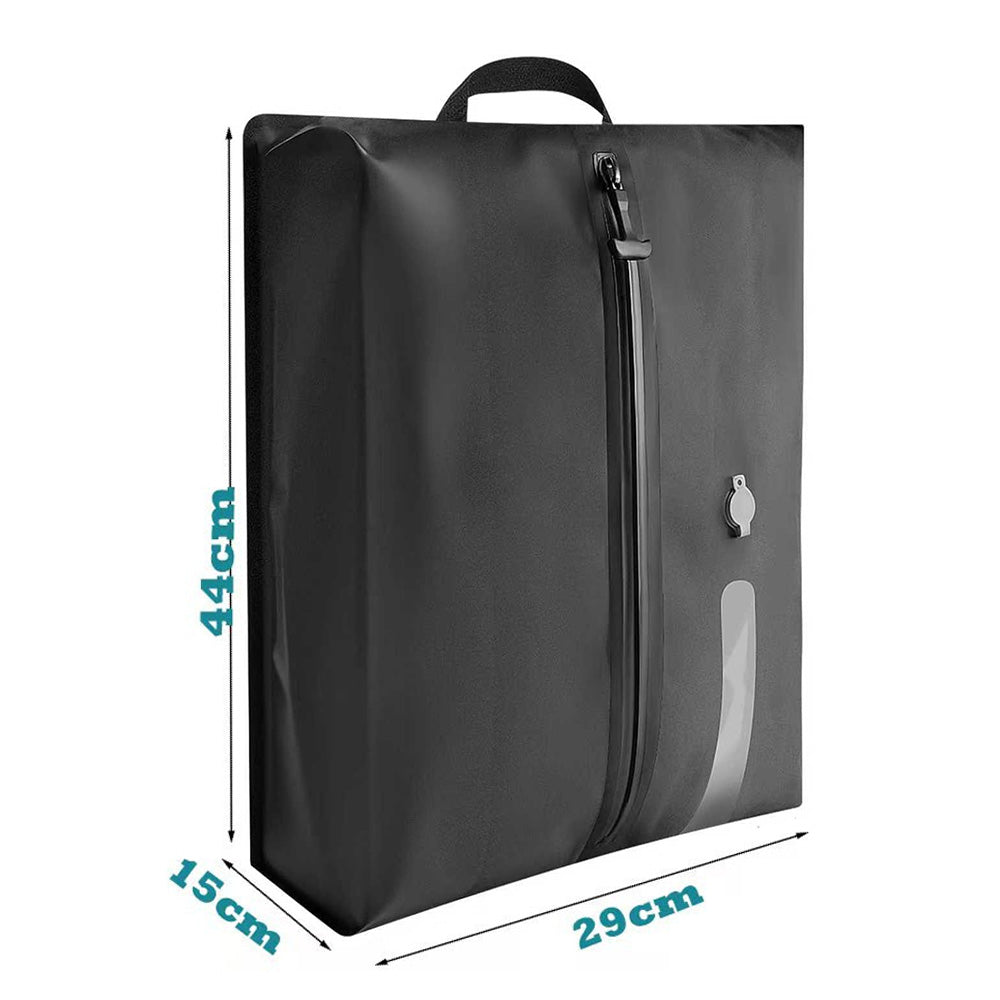 2Pcs 17L Travel Pack Vacuum Bags Anti Rip Nylon Compression Bags with Pump