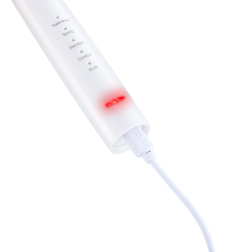 Electric Toothbrush Scaler Stains and Tartar Remover Tools Teeth Cleaning Kit -White
