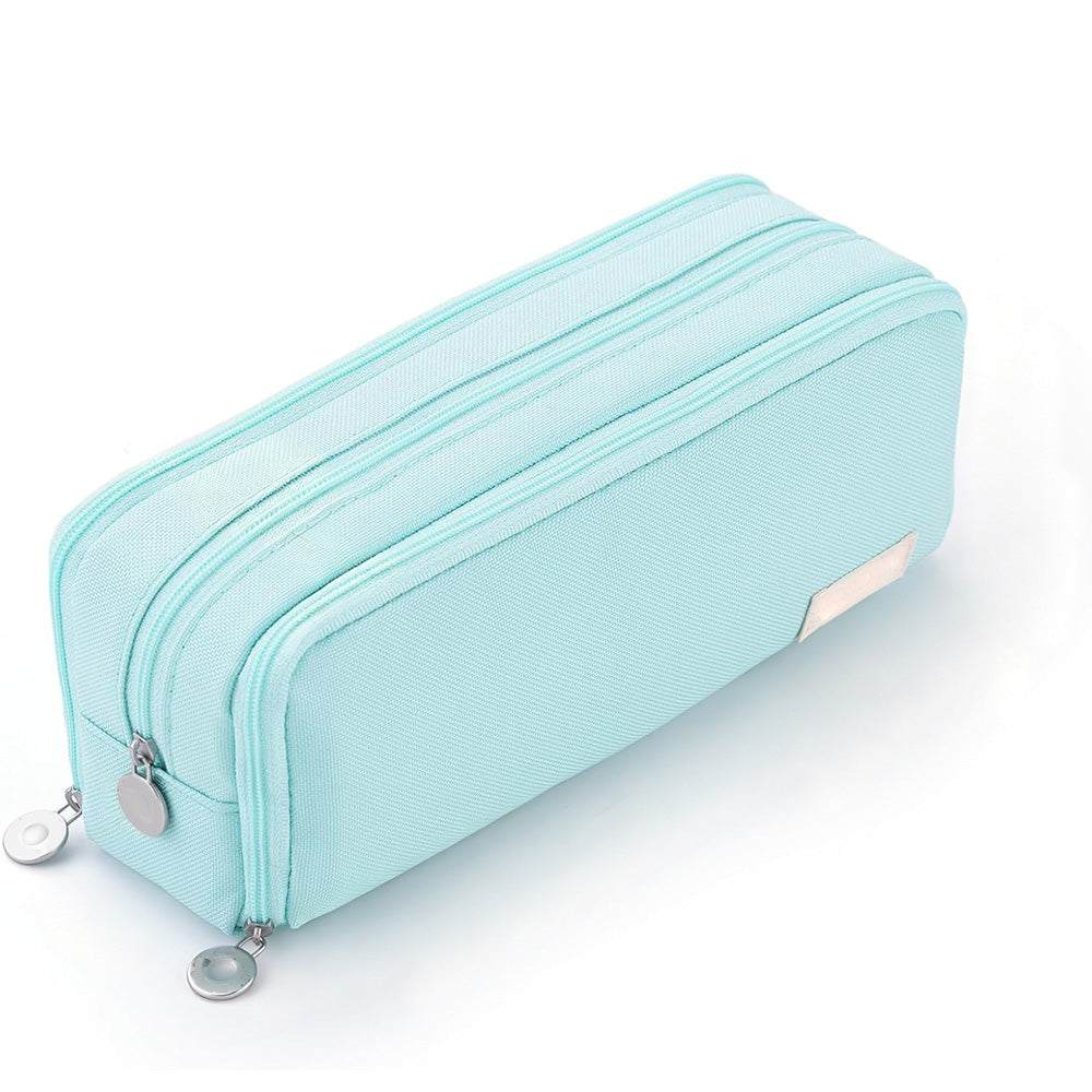 Large Pencil Case-Blue