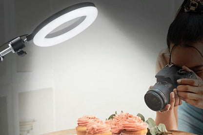 Ring Light Overhead Camera Phone Mount