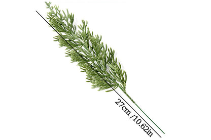 Christmas Artificial Flowers with Berry Stems Fake Pine Sprigs Garland Branches