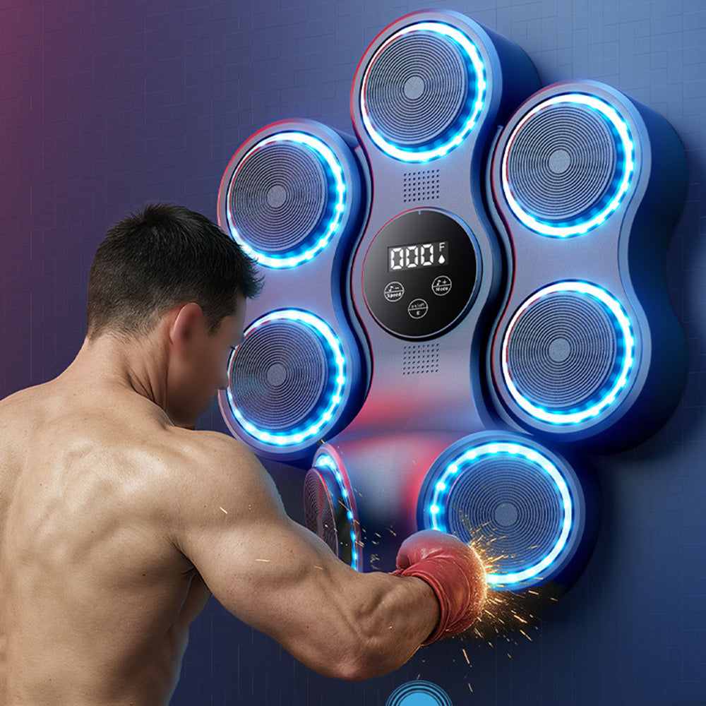 Wall Mounted Music Boxing Machine Punching Trainer