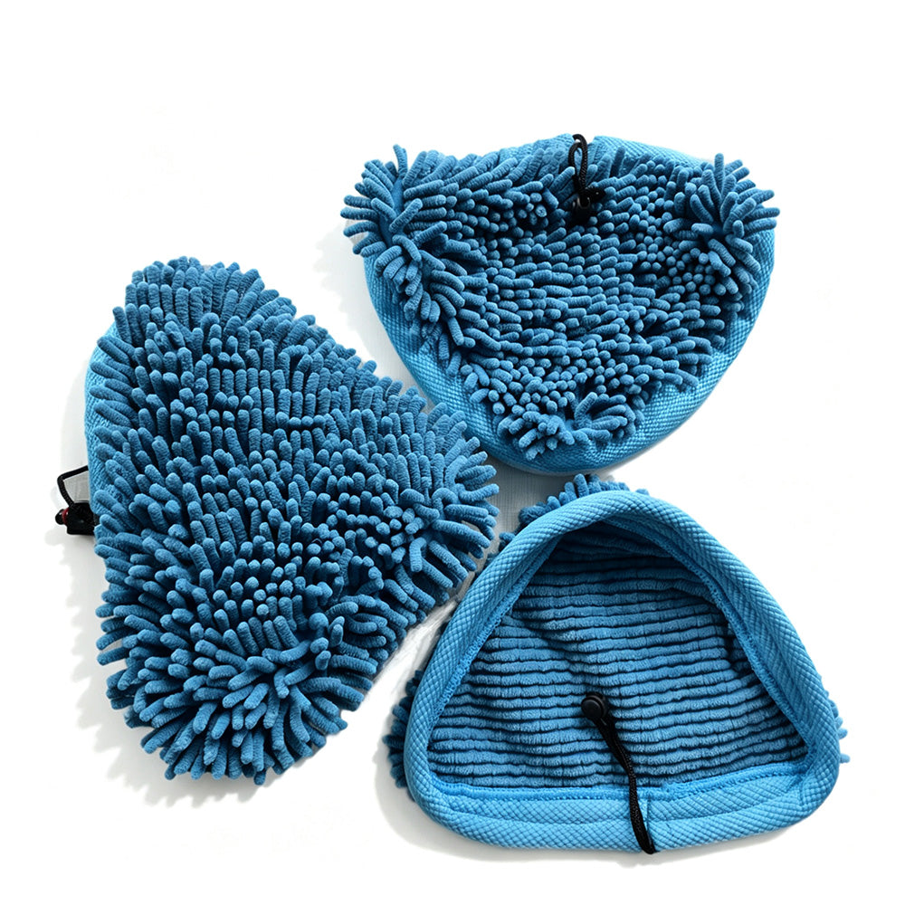 Chenille Mop Pad and Cloth Cover for H2O X5 Steam Mop
