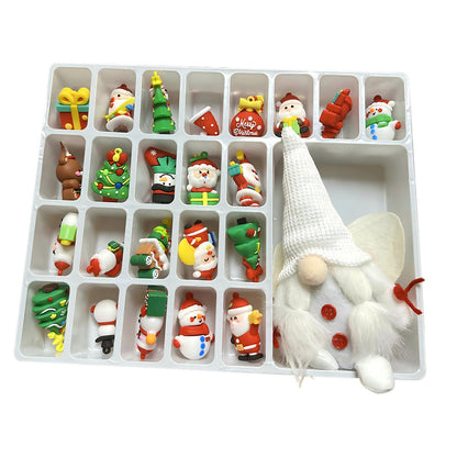 31 Days Christmas Gnome Advent Calendar Gnome Toy Countdown Calendar Blind Box